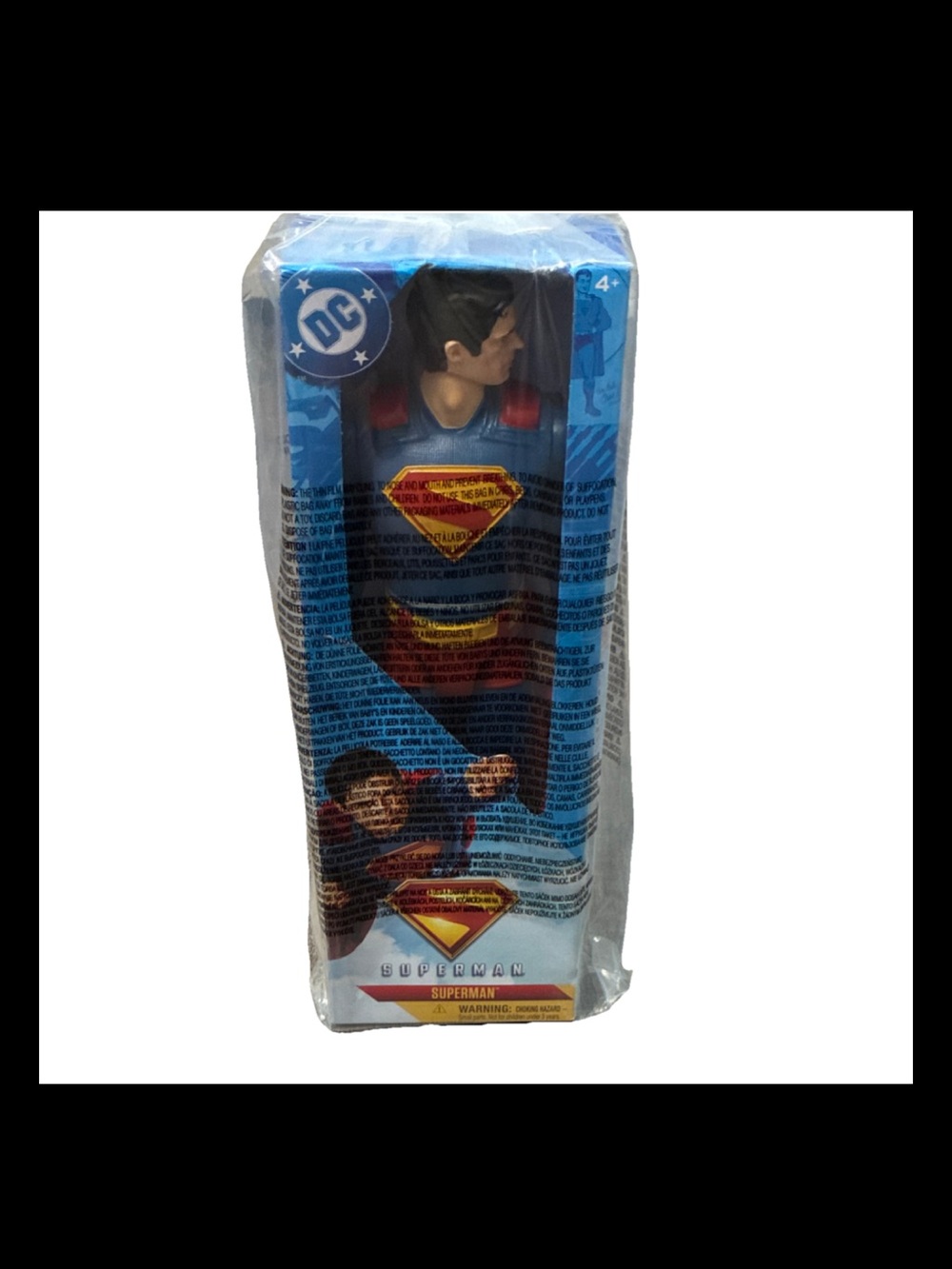 adidas Blue Red Superman Action Figure